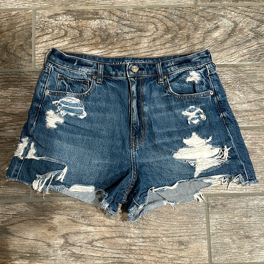 American Eagle Comfort Stretch Waistband Jean Shorts Size 12